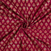 Organic Cotton Ajrakh Printed Fabric