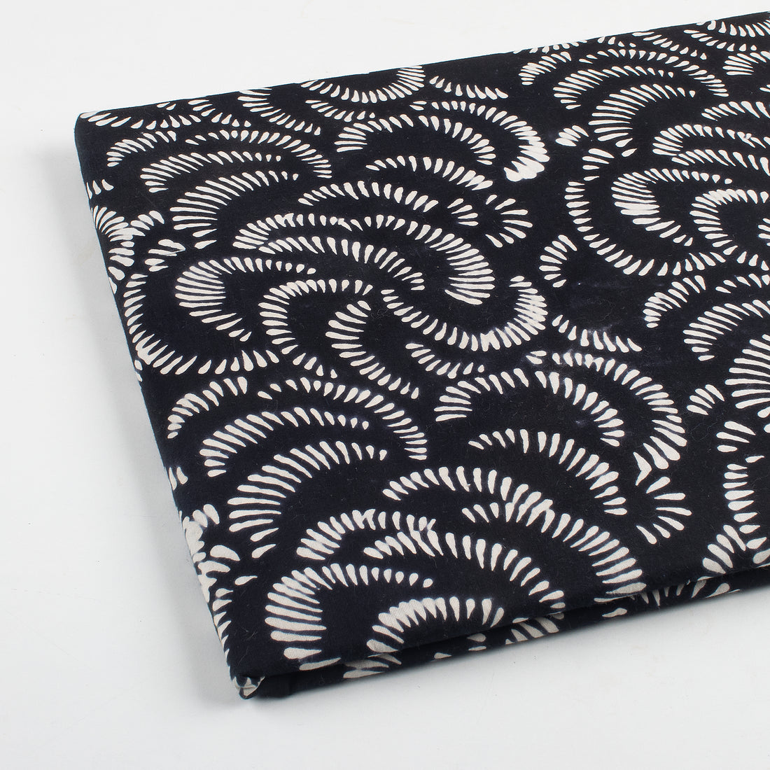 Organic Cotton Black and White Fabric
