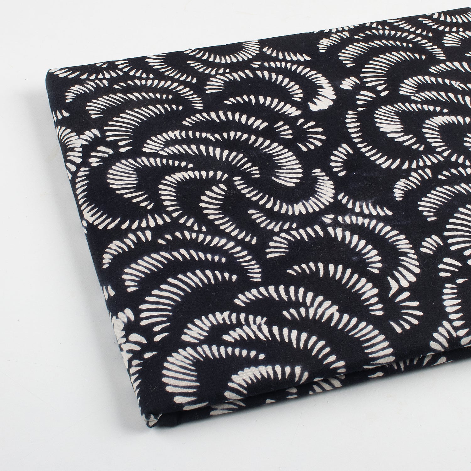 Organic Cotton Black and White Fabric