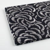 Organic Cotton Black and White Fabric