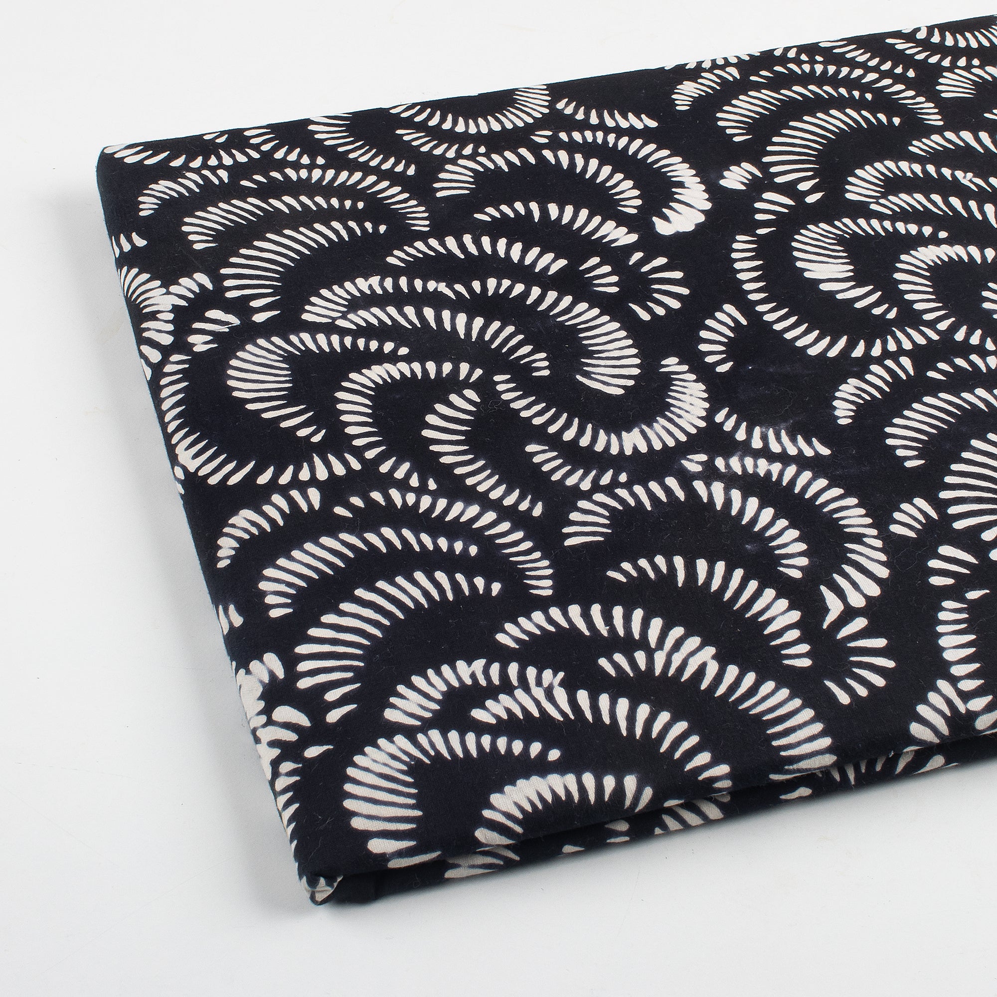 Organic Cotton Black and White Fabric