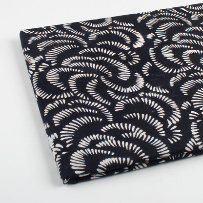Organic Cotton Black and White Fabric
