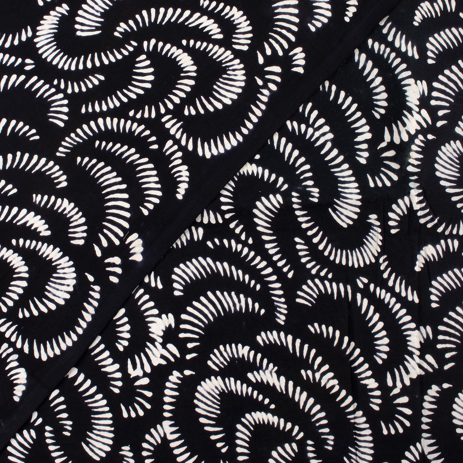 Organic Cotton Black and White Fabric