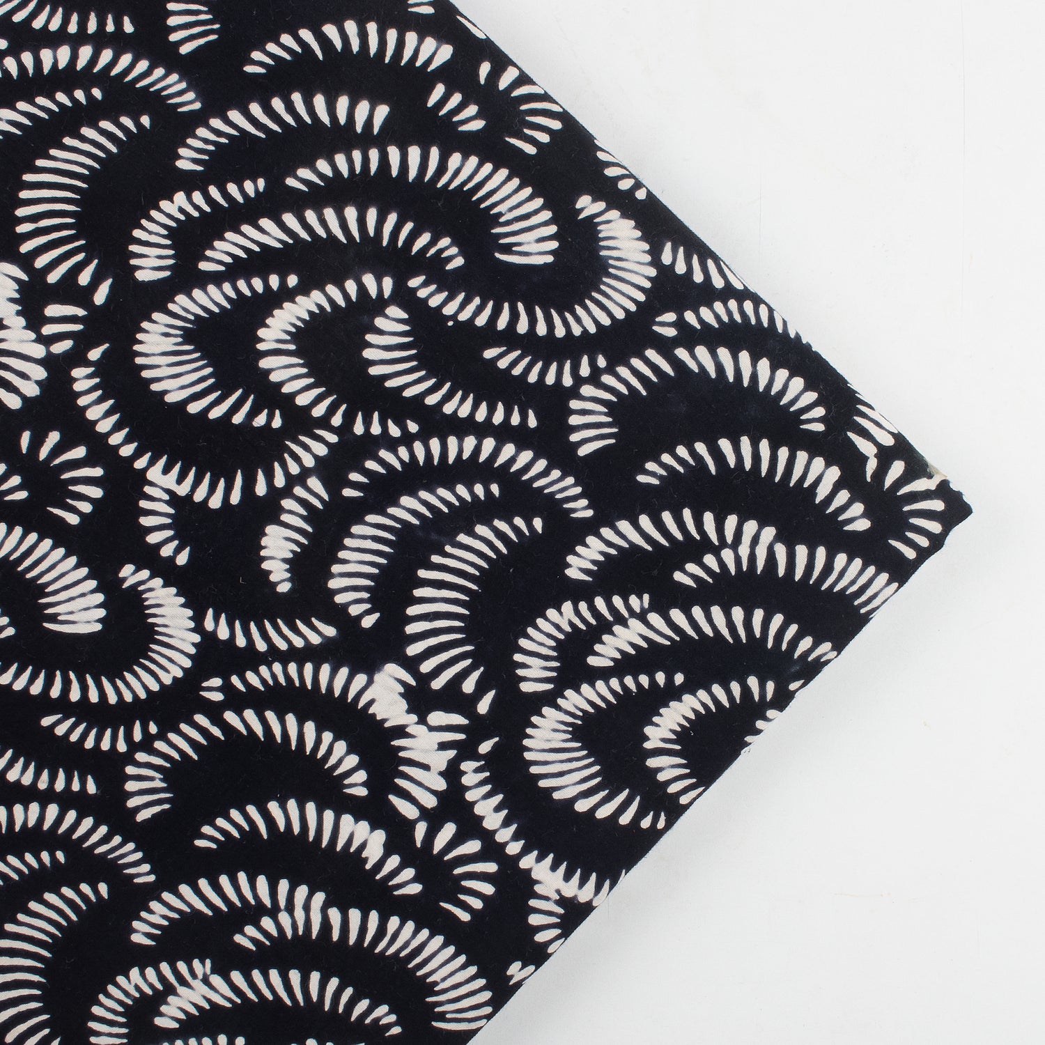Organic Cotton Black and White Fabric