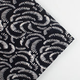 Organic Cotton Black and White Fabric