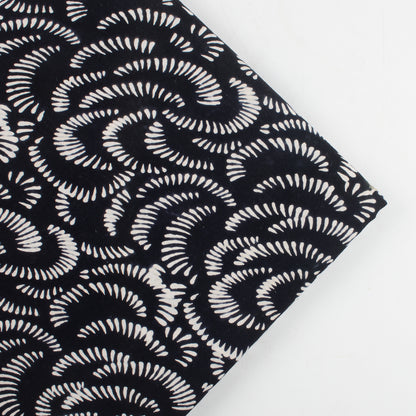 Organic Cotton Black and White Fabric