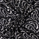 Organic Cotton Black and White Fabric