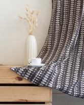 Organic Cotton Block Printed Curtains Set in India
