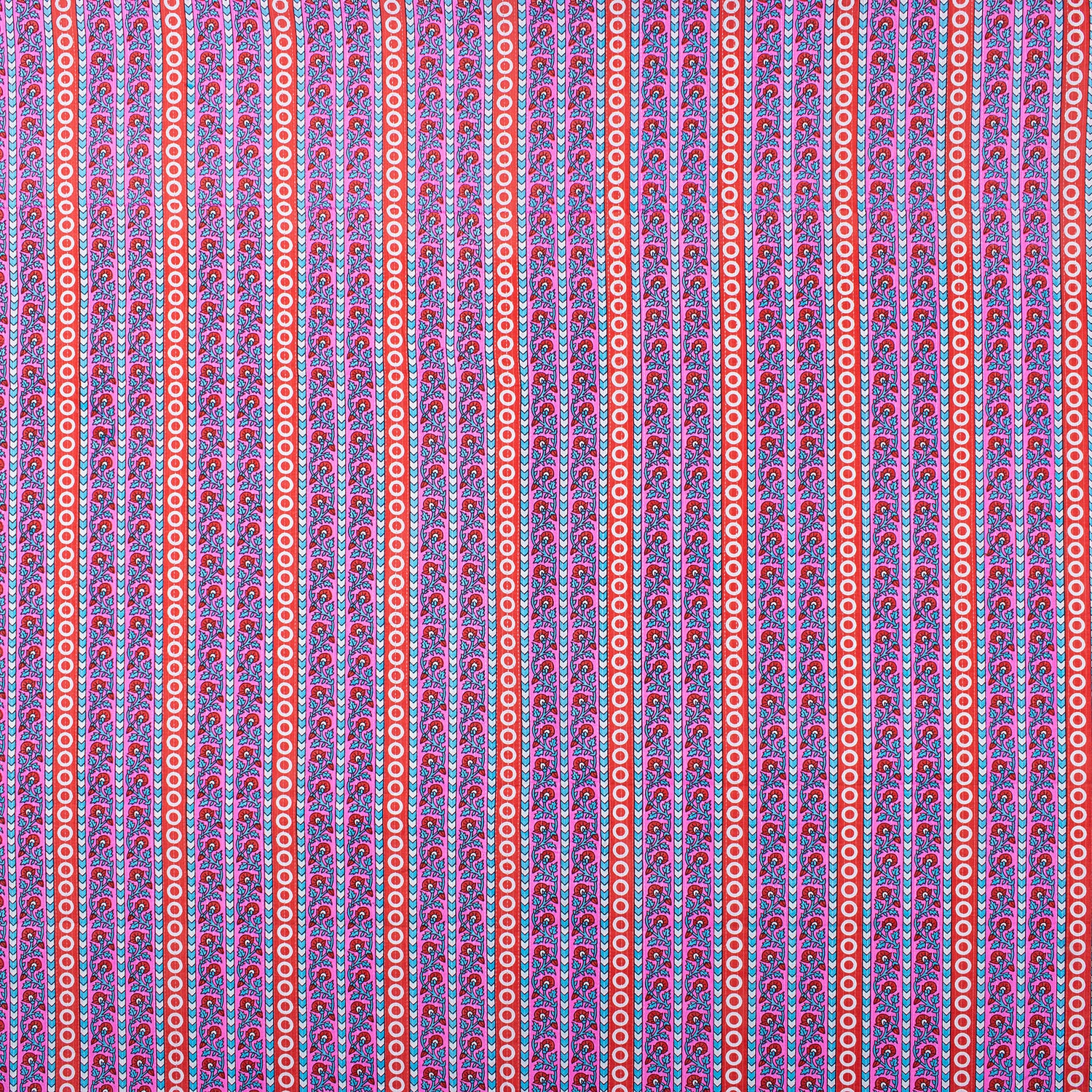 Organic Cotton Hand Block Print Kantha Fabric