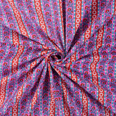 Organic Cotton Hand Block Print Kantha Fabric