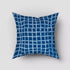Organic Cotton Hand Block Printed Indigo Cushion Cover