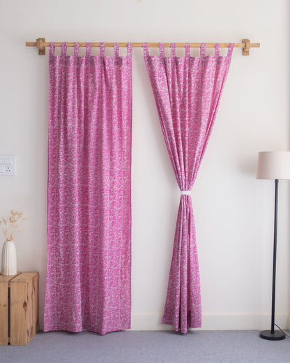 Organic Cotton Indian Block Print Curtains Online