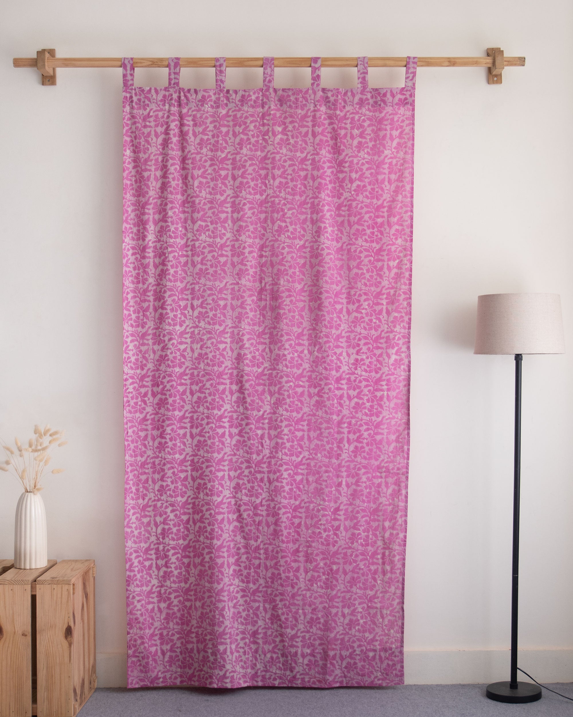 Organic Cotton Indian Block Print Curtains Online