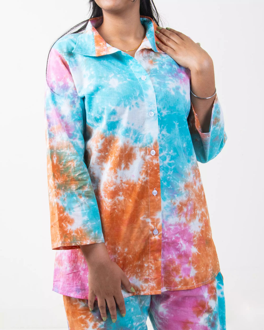 Organic Cotton Tie Dye Co-ord Set for Women