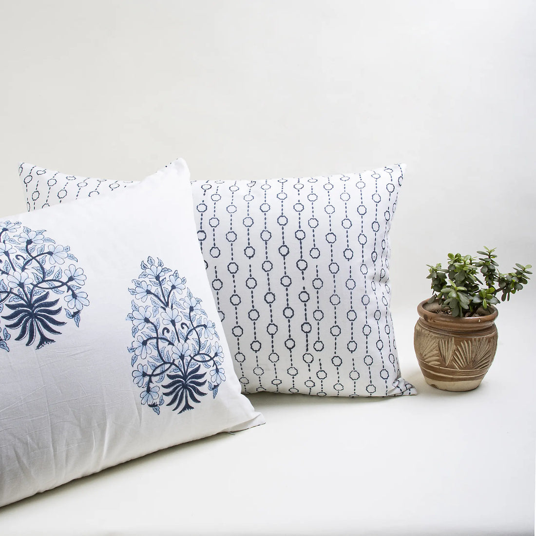 Hand Block Print Pure Cotton Pillow Cover