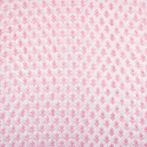 Pink Booti Block Print Fabric Cloth Material