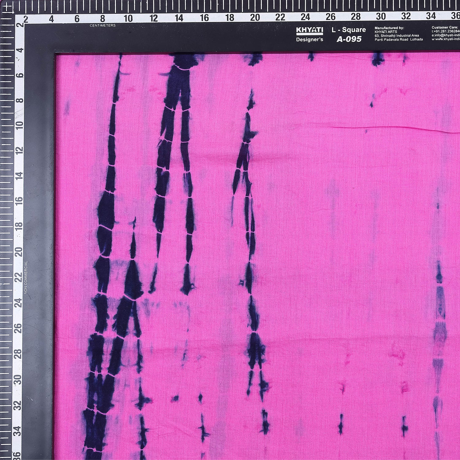 Pink Exclusive Tie Dye Shibori Fabric
