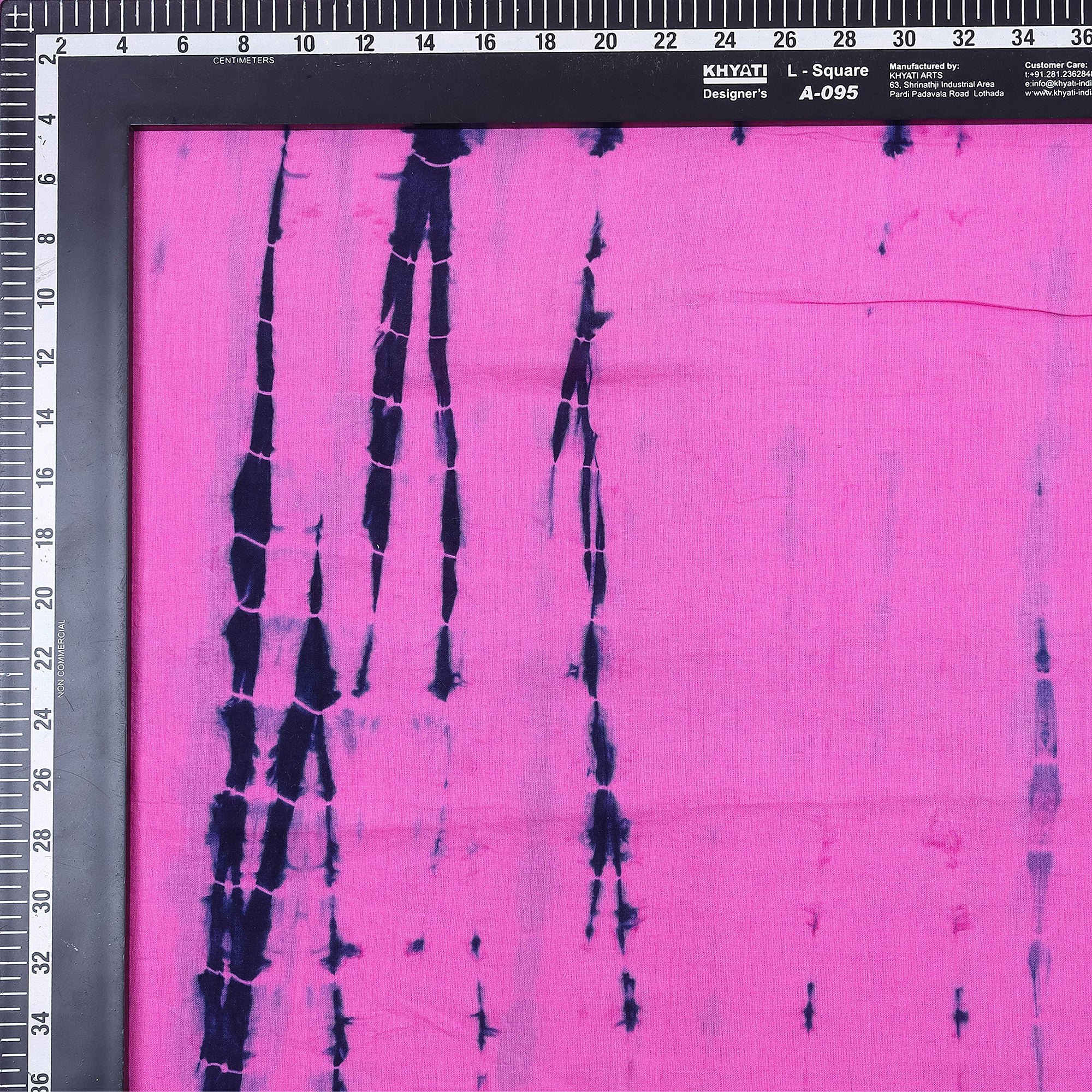 Pink Exclusive Tie Dye Shibori Fabric