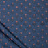 Pink Floral Hand Printed Cotton Discharge Fabric