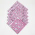 Pink Floral Handmade Cotton Napkin Cloth