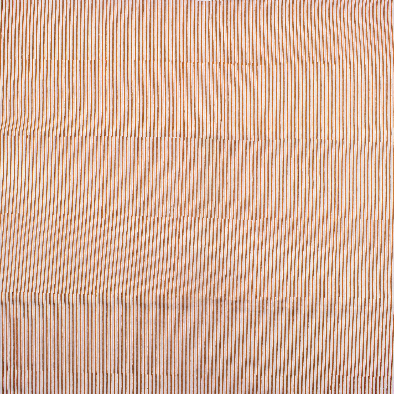 Pink Striped Hand Block Print Pure Cotton Fabric