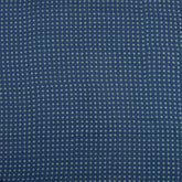 Polka Dots Printed Indigo Fabric For Dress