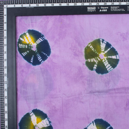 Polka Dots Pure Cotton Tie Dye Shibori Fabric