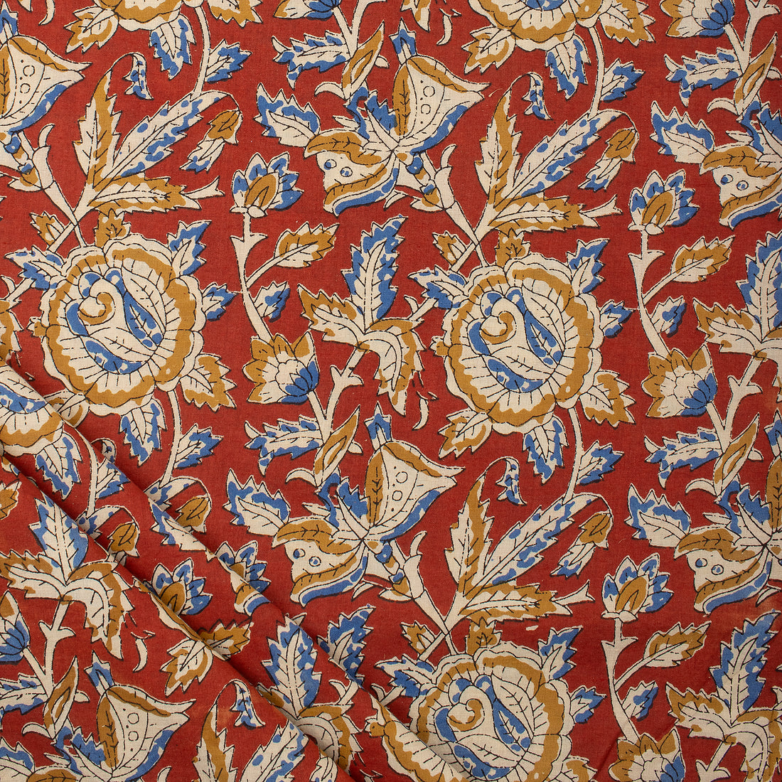 Premium Bagru Hand Block Printed Cotton Fabric