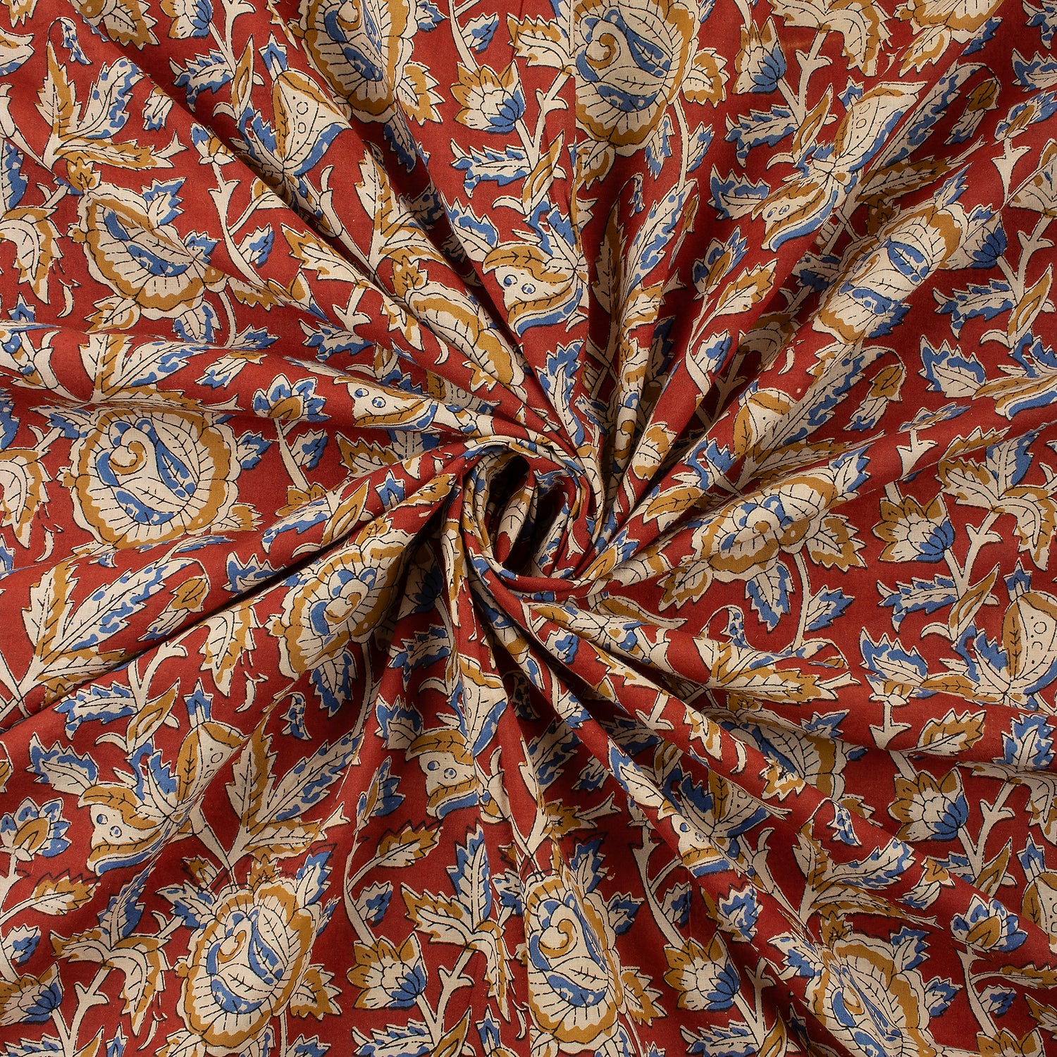 Premium Bagru Hand Block Printed Cotton Fabric