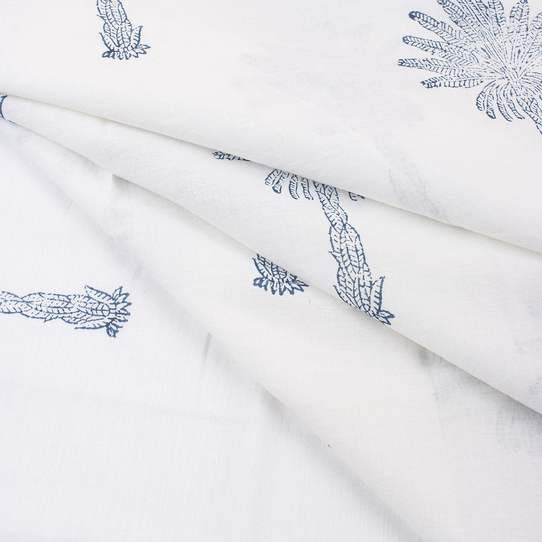 Premium Block Print Cotton Material Fabric