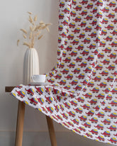 Premium Boota Block Printed Cotton Curtains In India