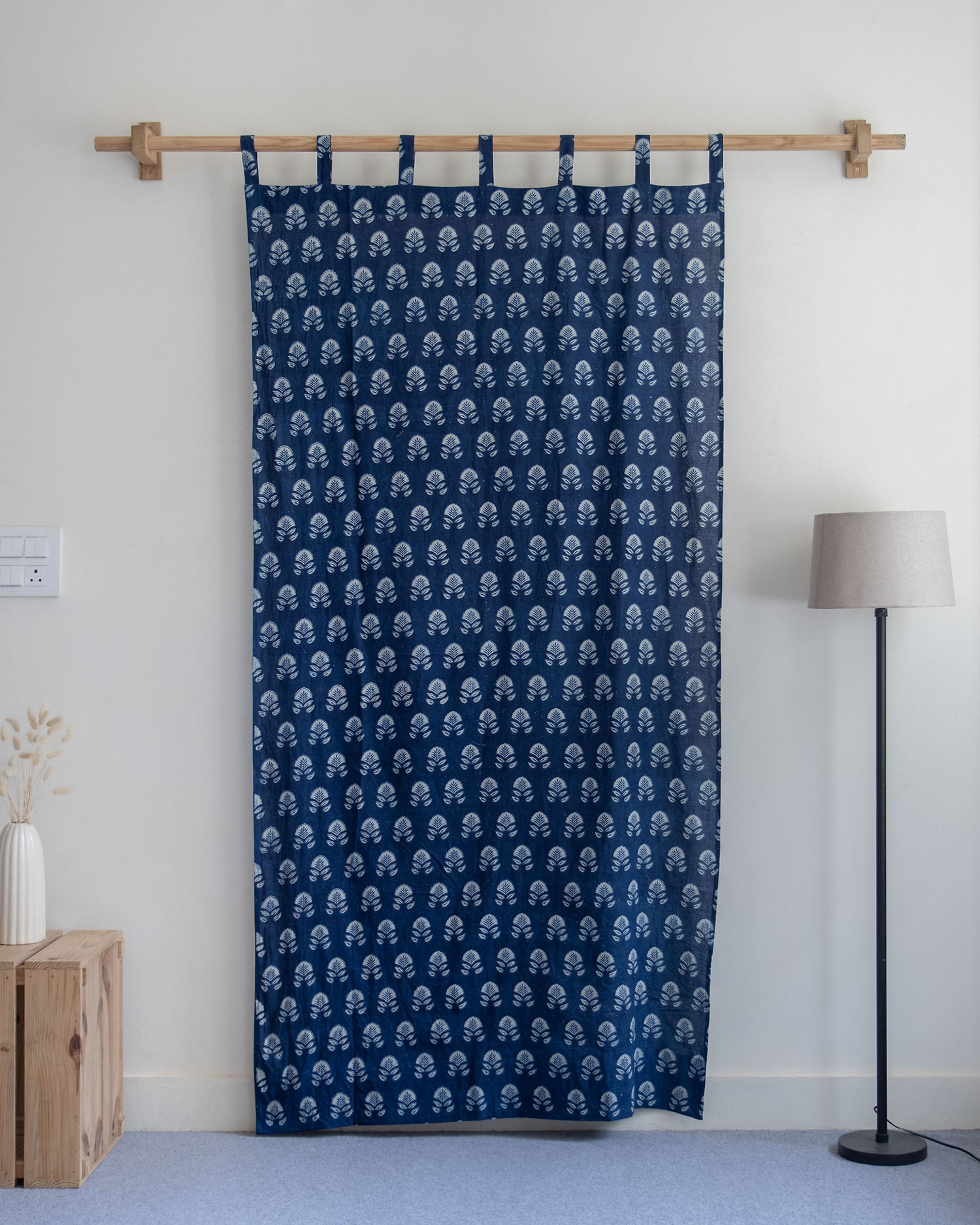 Premium Booti Block Print Curtains Online in India