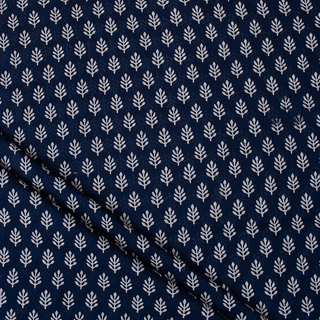 Premium Booti Floral Organic Natural Cotton Fabric