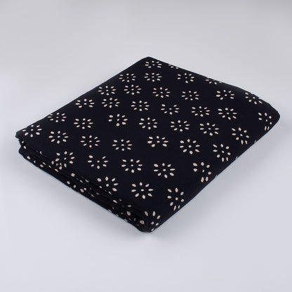Premium Cotton Black and White Ourtdoor Fabric