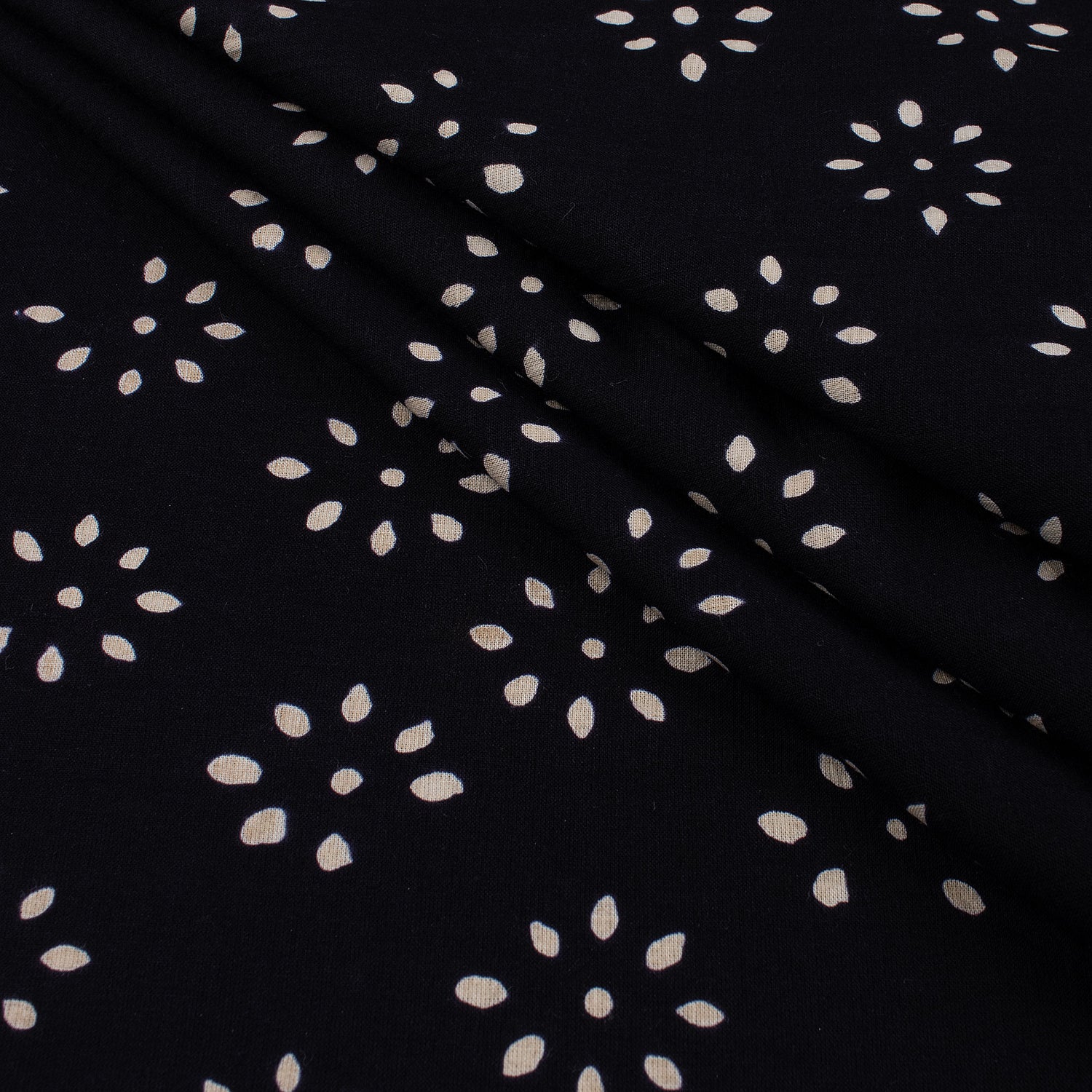 Premium Cotton Black and White Ourtdoor Fabric
