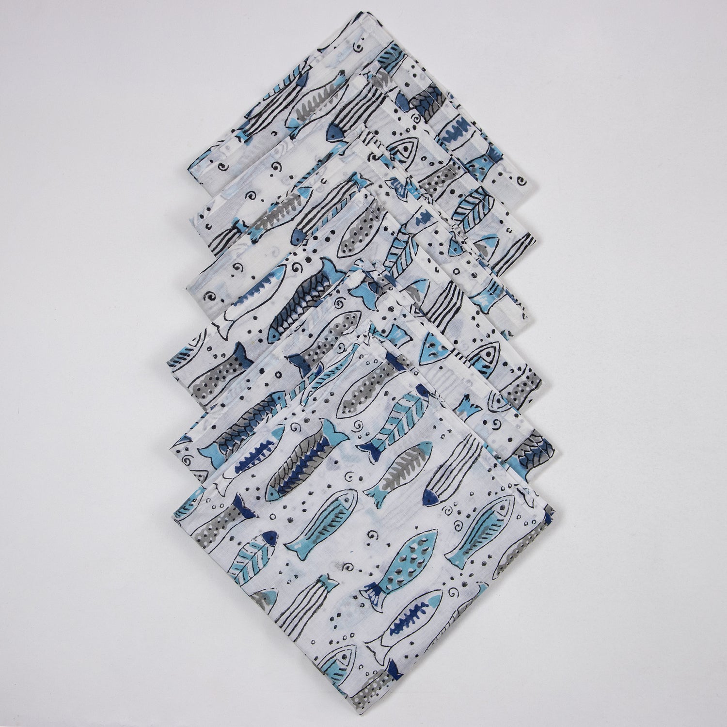 Premium Cotton Hand Block Printed Dining Table Napkin