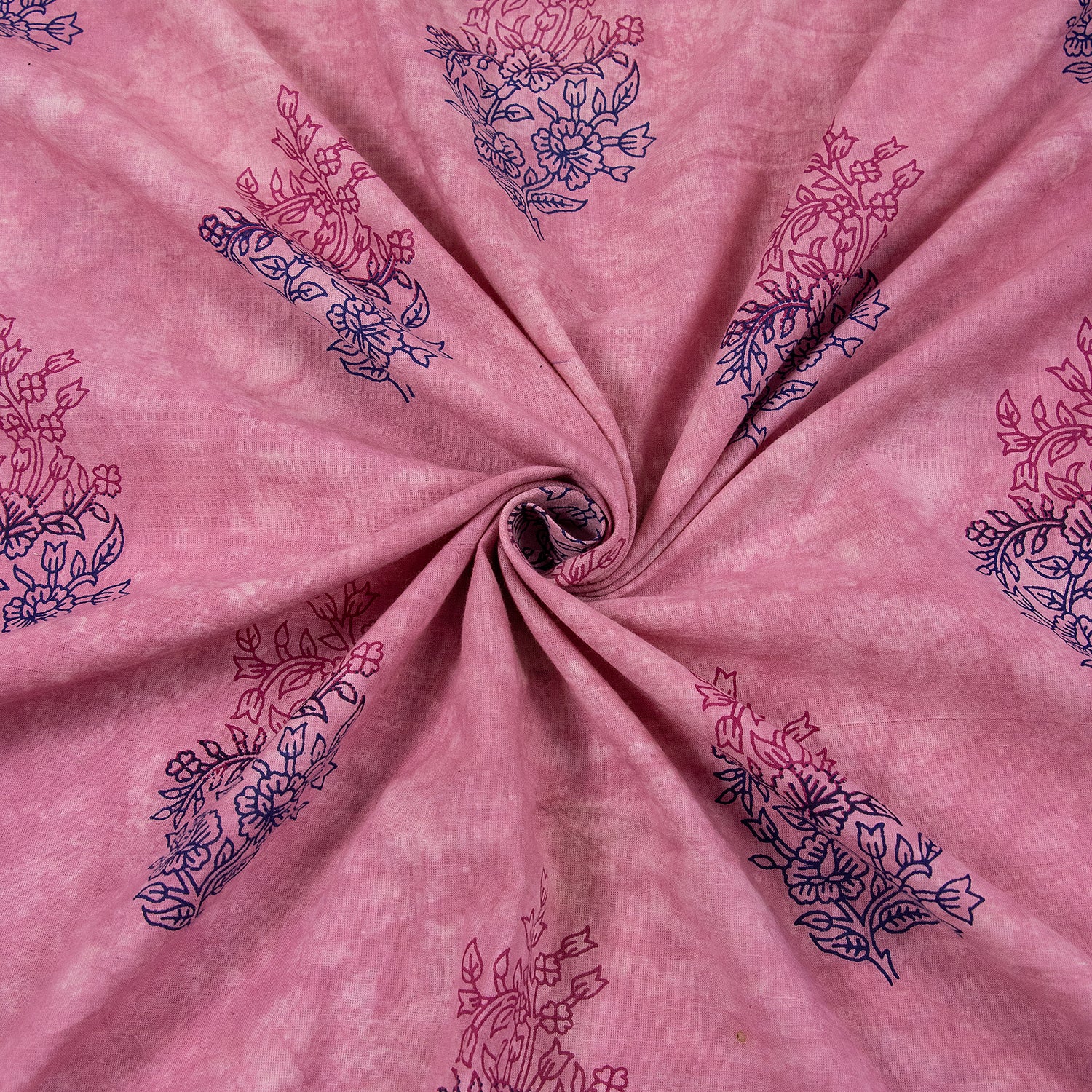 Premium Dabu Hand Block Print Cotton Fabric