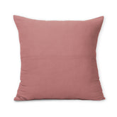 Premium Dark Pink Organic Cotton Waffle Cushion Cover