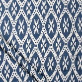 Premium Discharge Hand Block Printed Fabric