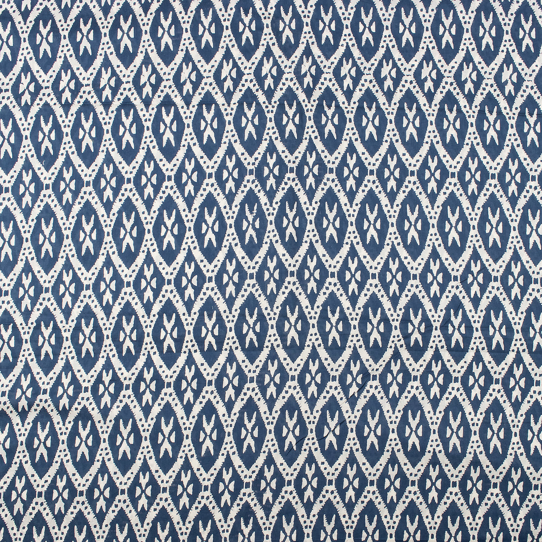 Premium Discharge Hand Block Printed Fabric