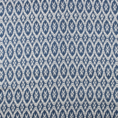 Premium Discharge Hand Block Printed Fabric