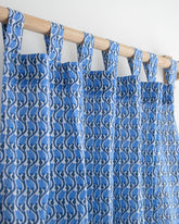 Premium Floral Block Print Cafe Curtains Online in India