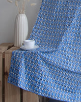 Premium Floral Block Print Cafe Curtains Online in India