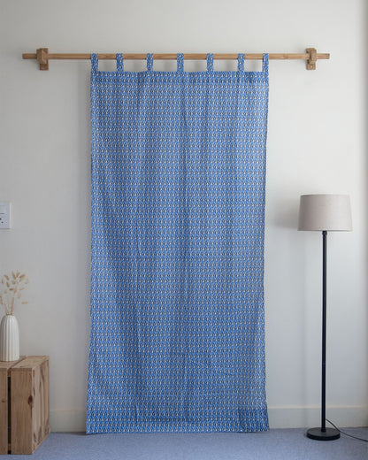 Premium Floral Block Print Cafe Curtains Online in India