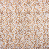 Premium Floral Hand Block Printed Cotton Fabric