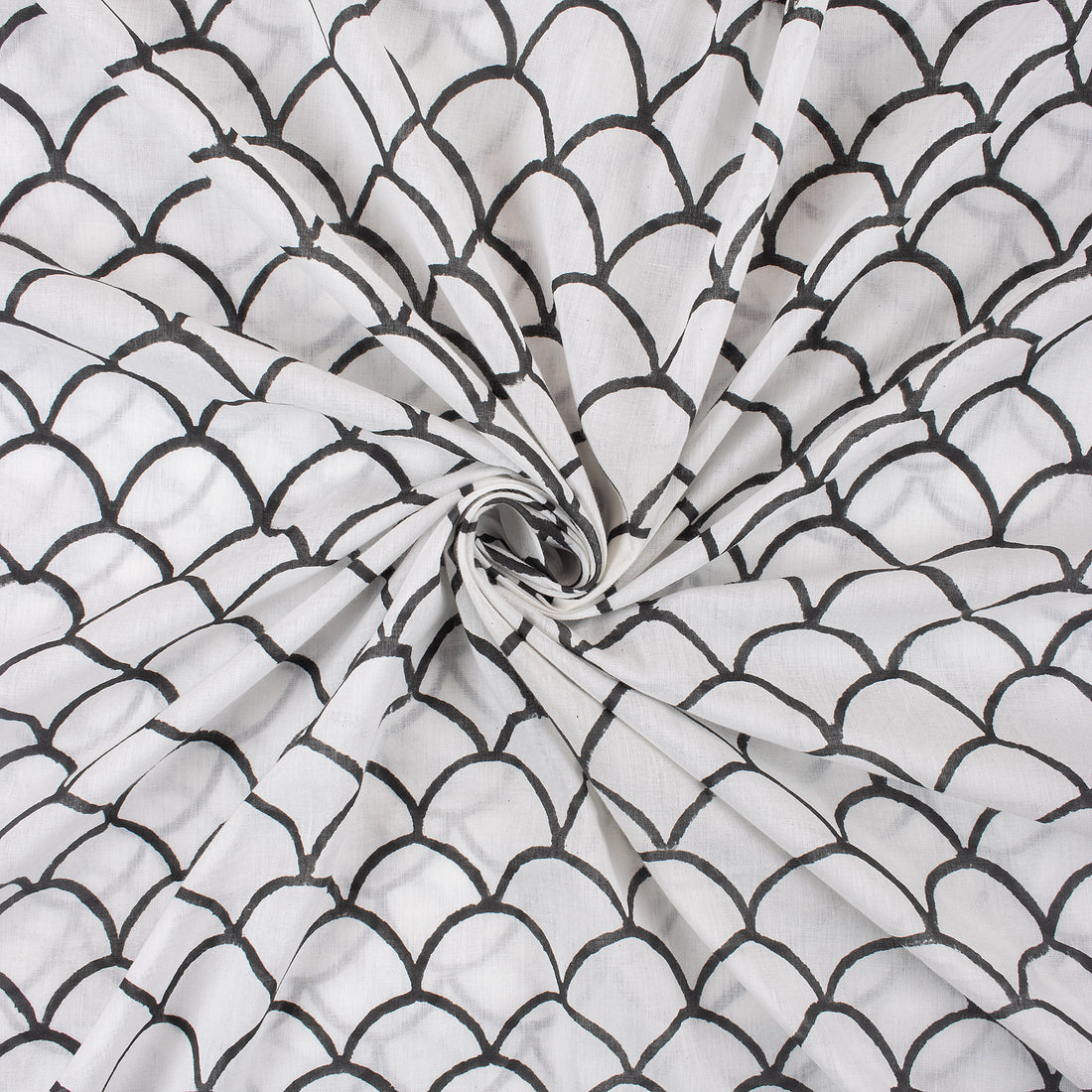 Premium Hand Block Light Weighted Printed Cotton Fabric
