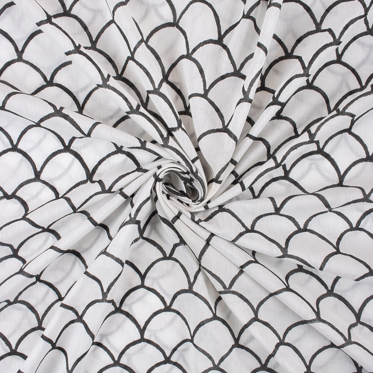 Premium Hand Block Light Weighted Printed Cotton Fabric
