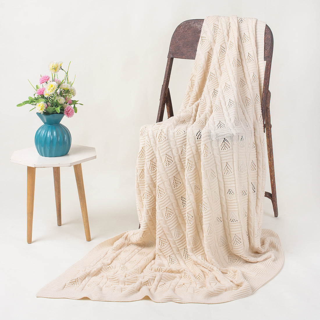 Premium Handmade Best Knitted Throw Blanket