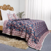 Premium Indian Jaipur Cotton Quilt for Winter