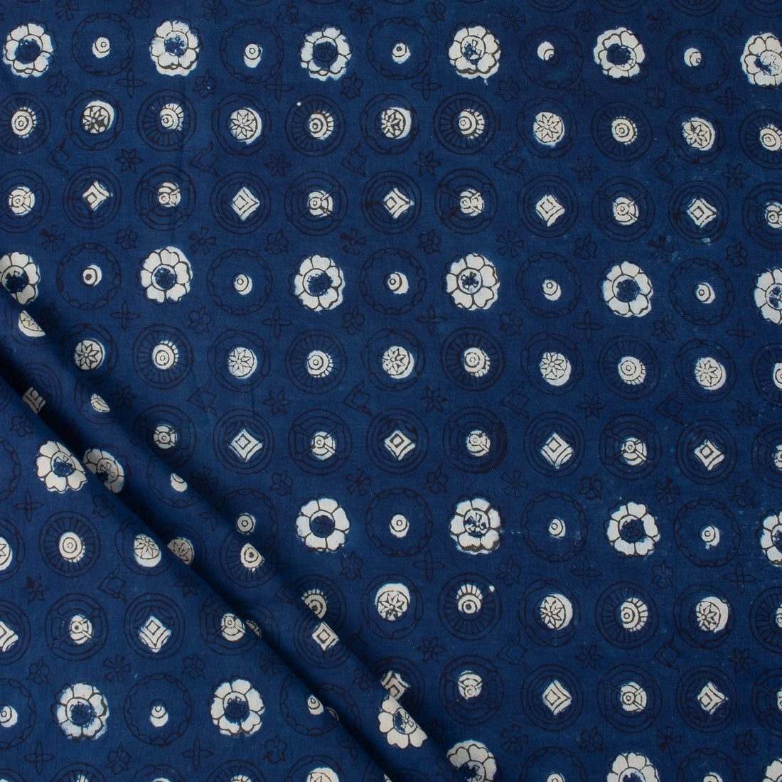 Premium Indigo 100% Cotton Fabric